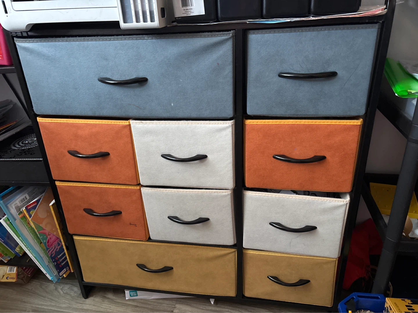 Fabric Drawer Storage Unit