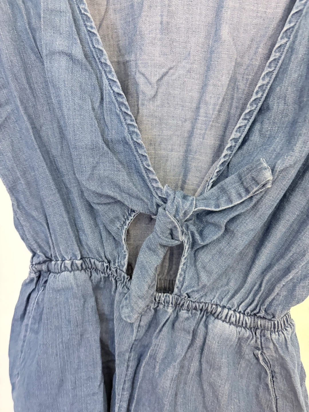 Abercrombie & Fitch Blue Denim Romper Size S - photo 3