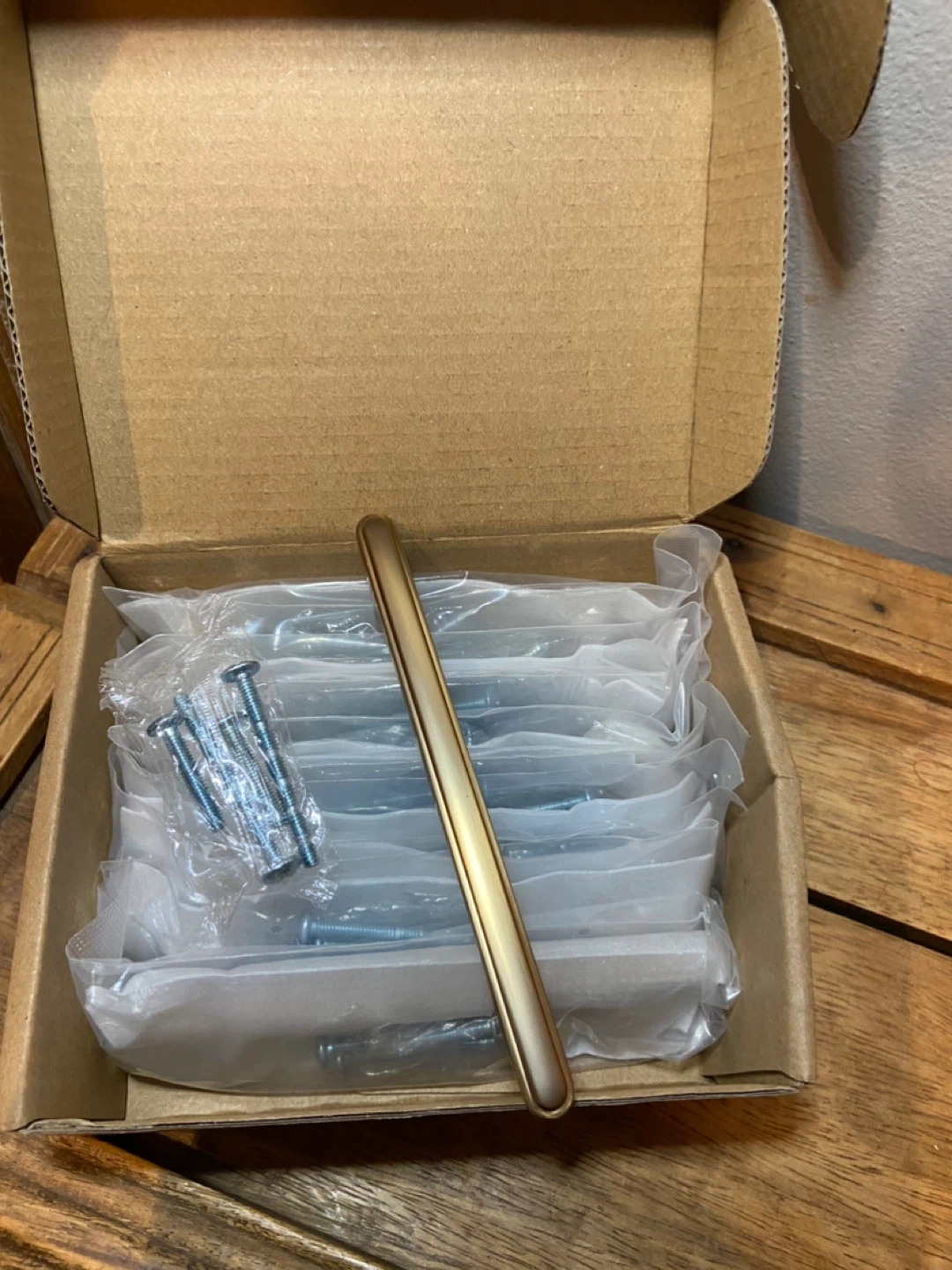 New Cabinet Pulls 3.75 Inch 10 Pack Champagne Bronze - photo 5