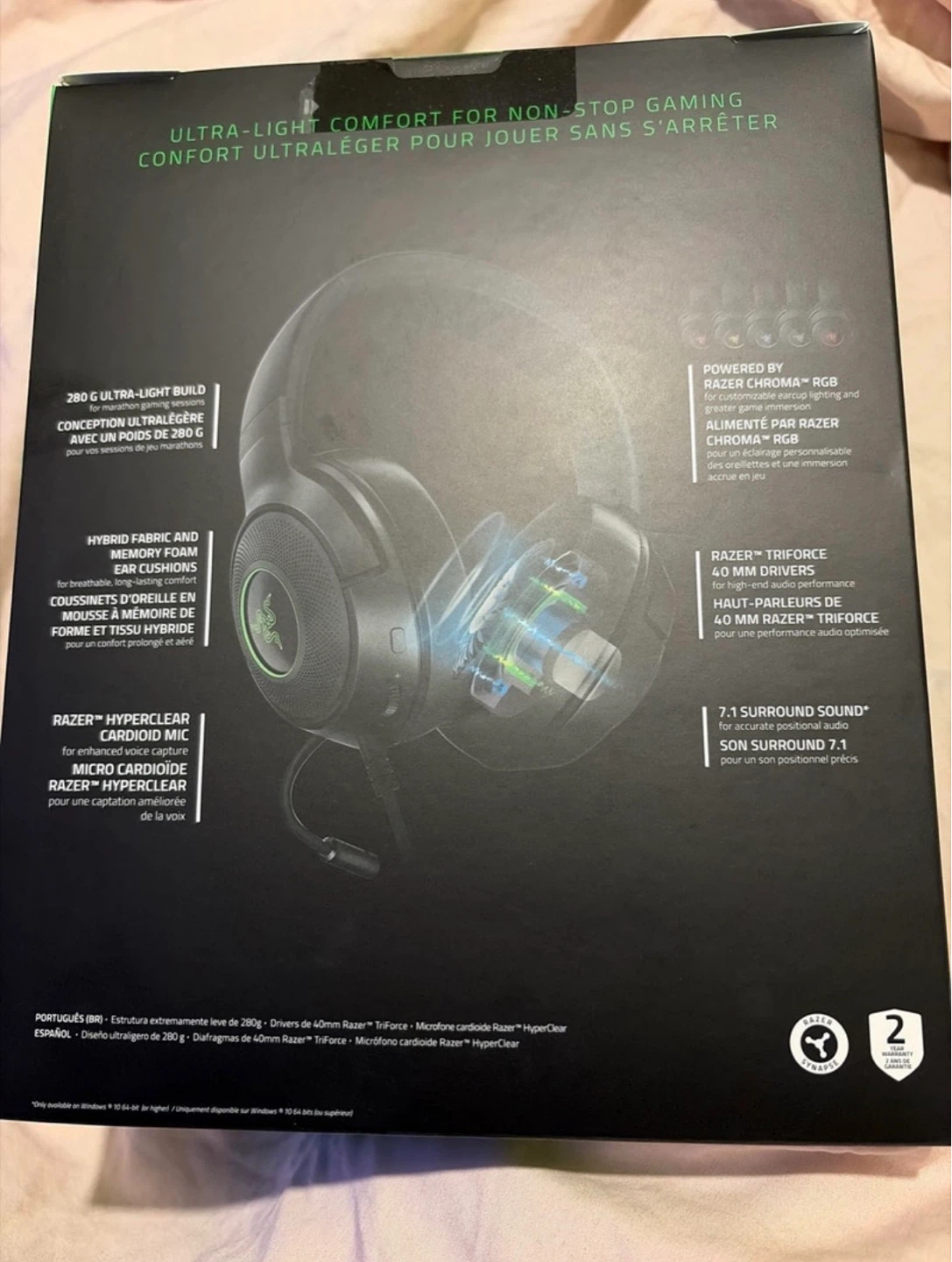Razer Kraken V3 X Wired USB Gaming Headset - photo 2