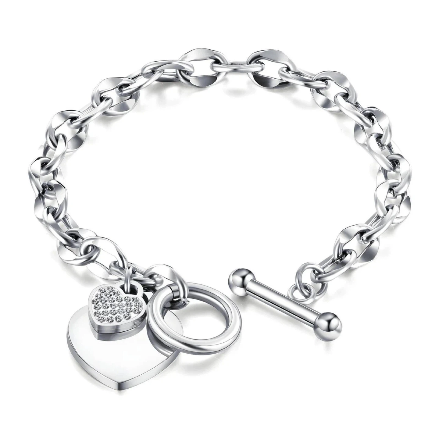 18K Gold Plated Stainless Steel Bracelet - photo 4