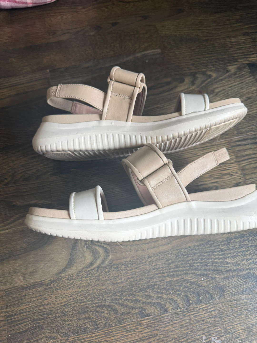 Cole Haan Women's Tan & White Platform Sandals - photo 2