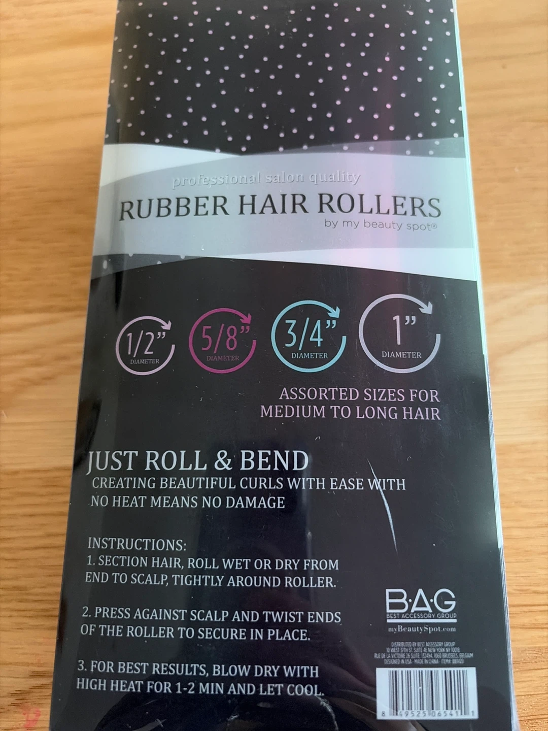 My Beauty Spot Rubber Hair Rollers - 18 Pieces 🌱 - photo 4