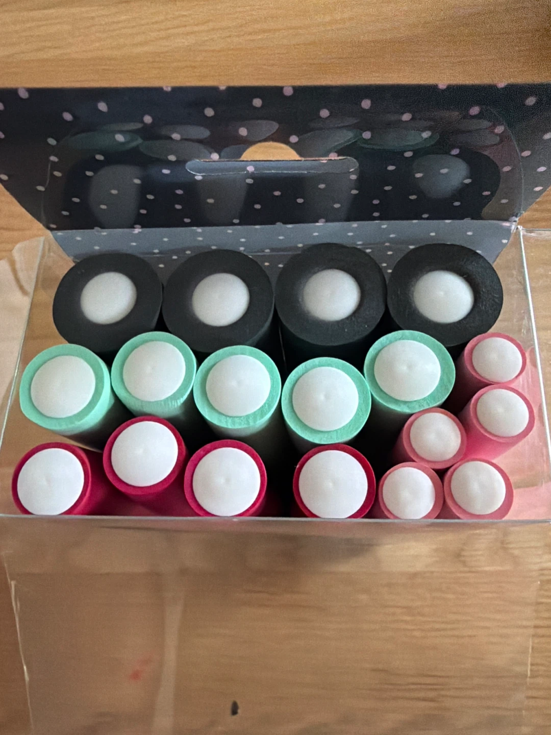 My Beauty Spot Rubber Hair Rollers - 18 Pieces 🌱 - photo 2