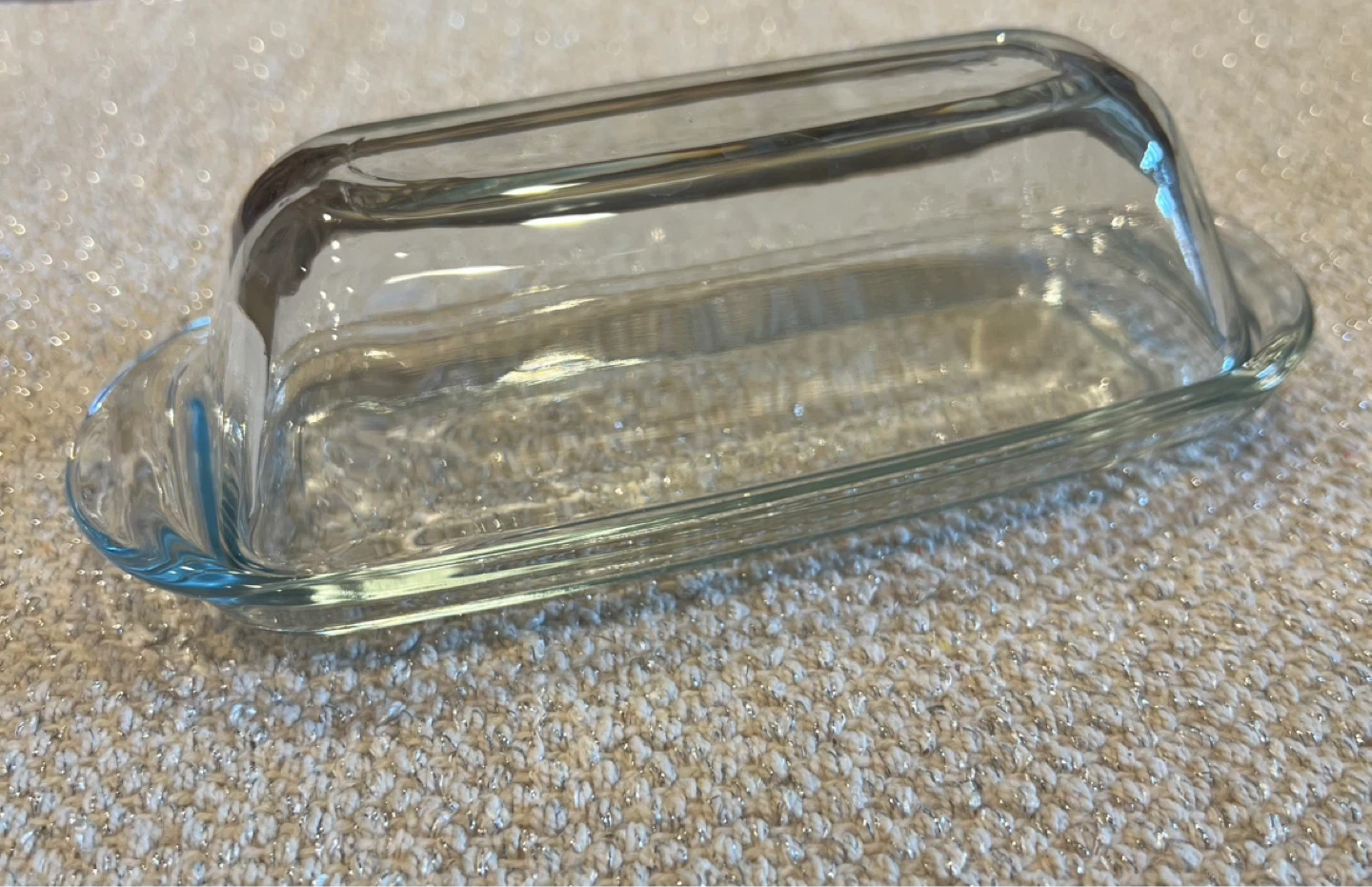 Vintage Glass Butter Dish - photo 5