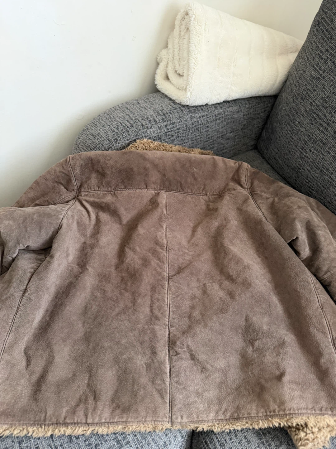 Men's Faux Fur Lined Jacket