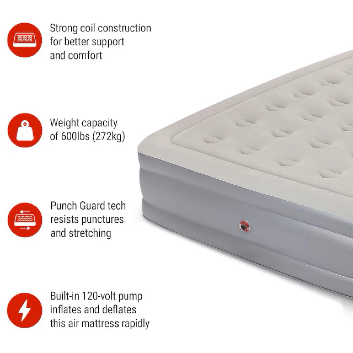 *Brand New In Box* Coleman Air Mattress Queen with Built-in Pump - photo 2