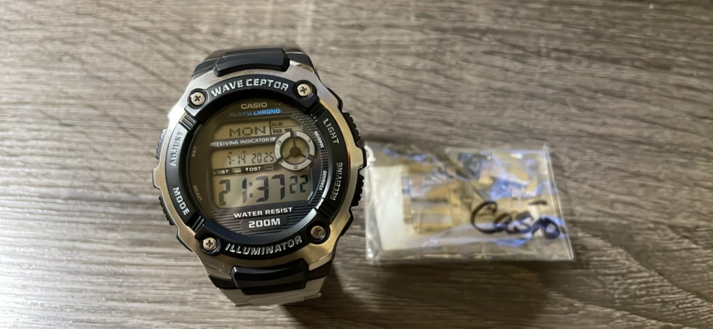 casio waveceptor wv-200a watch