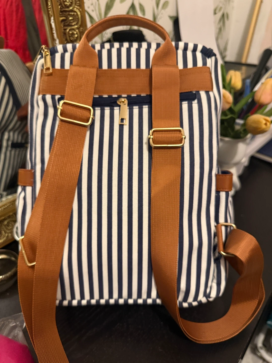 Kathy Ireland Striped Backpack - photo 2