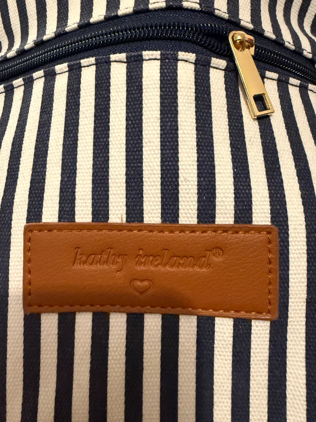 Kathy Ireland Striped Backpack - photo 4