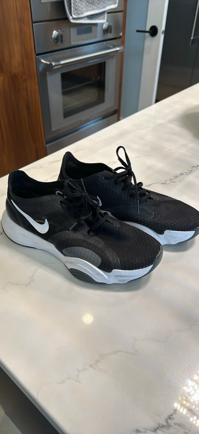 Nike SuperRep Go 2 Men's Training Shoes Black White - photo 3