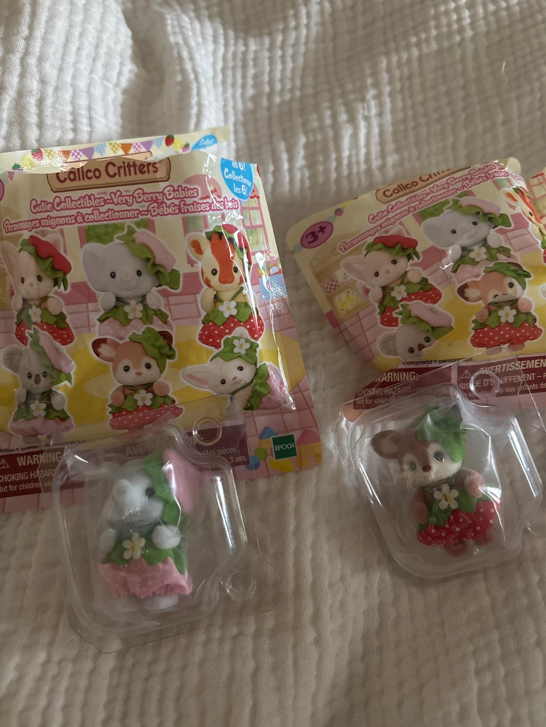 Calico Critters Cutie Collectibles - Very Berry Babies