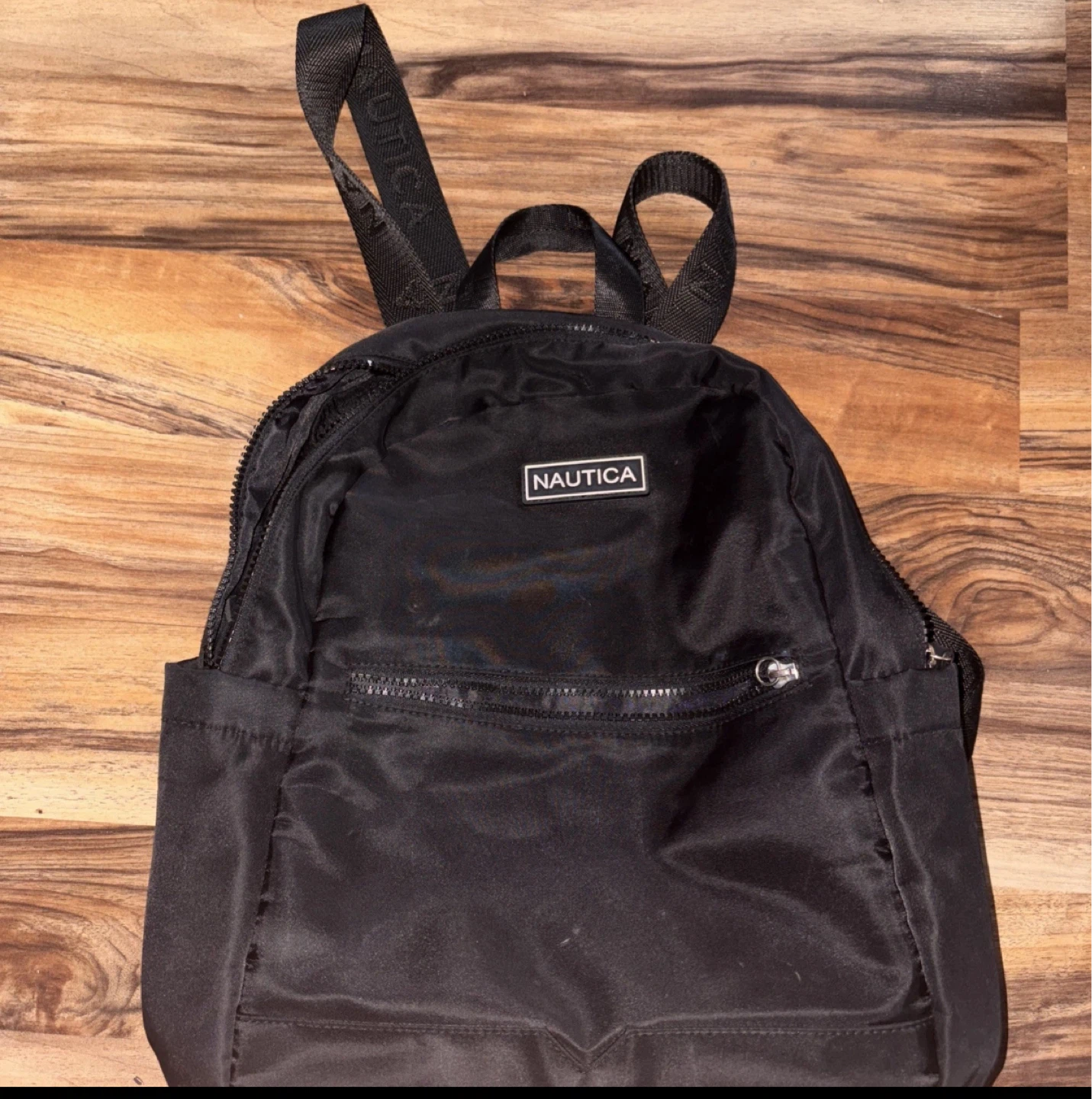 Nautica Black Mini Backpack