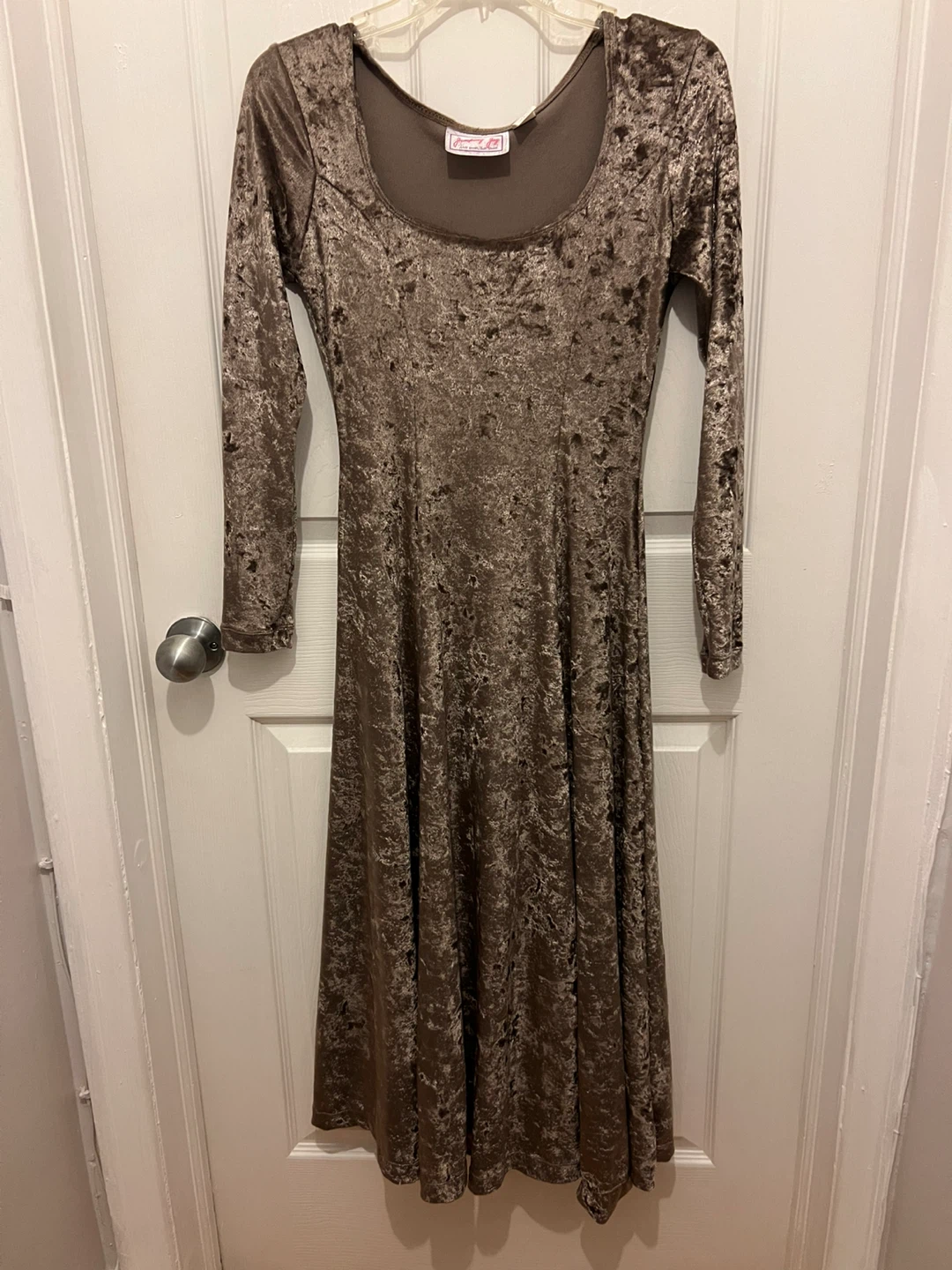 Velvet Long Sleeve Dress