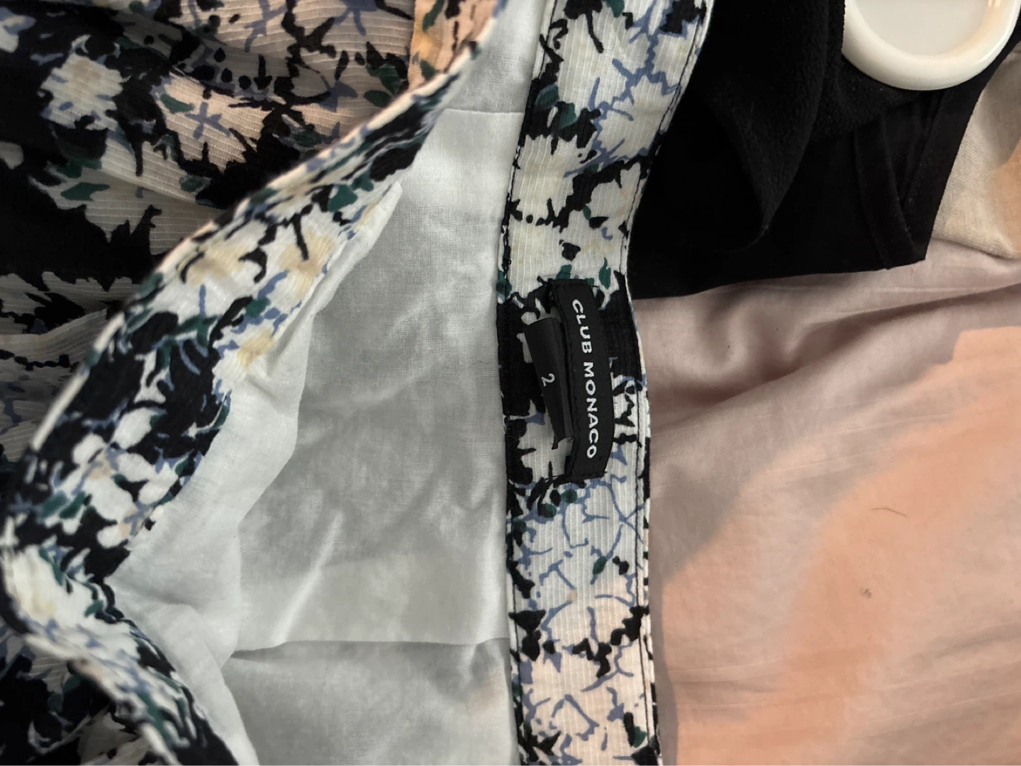 Club Monaco Floral Mini Skirt Size 2 - photo 2