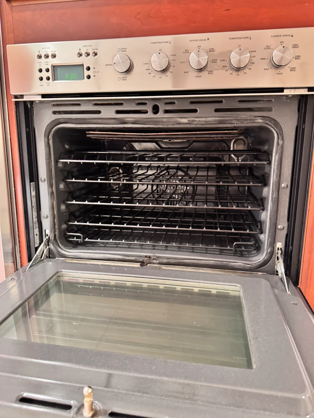 GE Monogram Stainless Steel Double Wall Oven