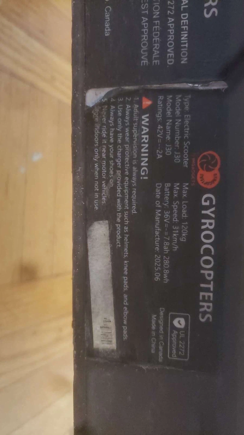 Gyrocopters Electric Scooter Model 130 - photo 4