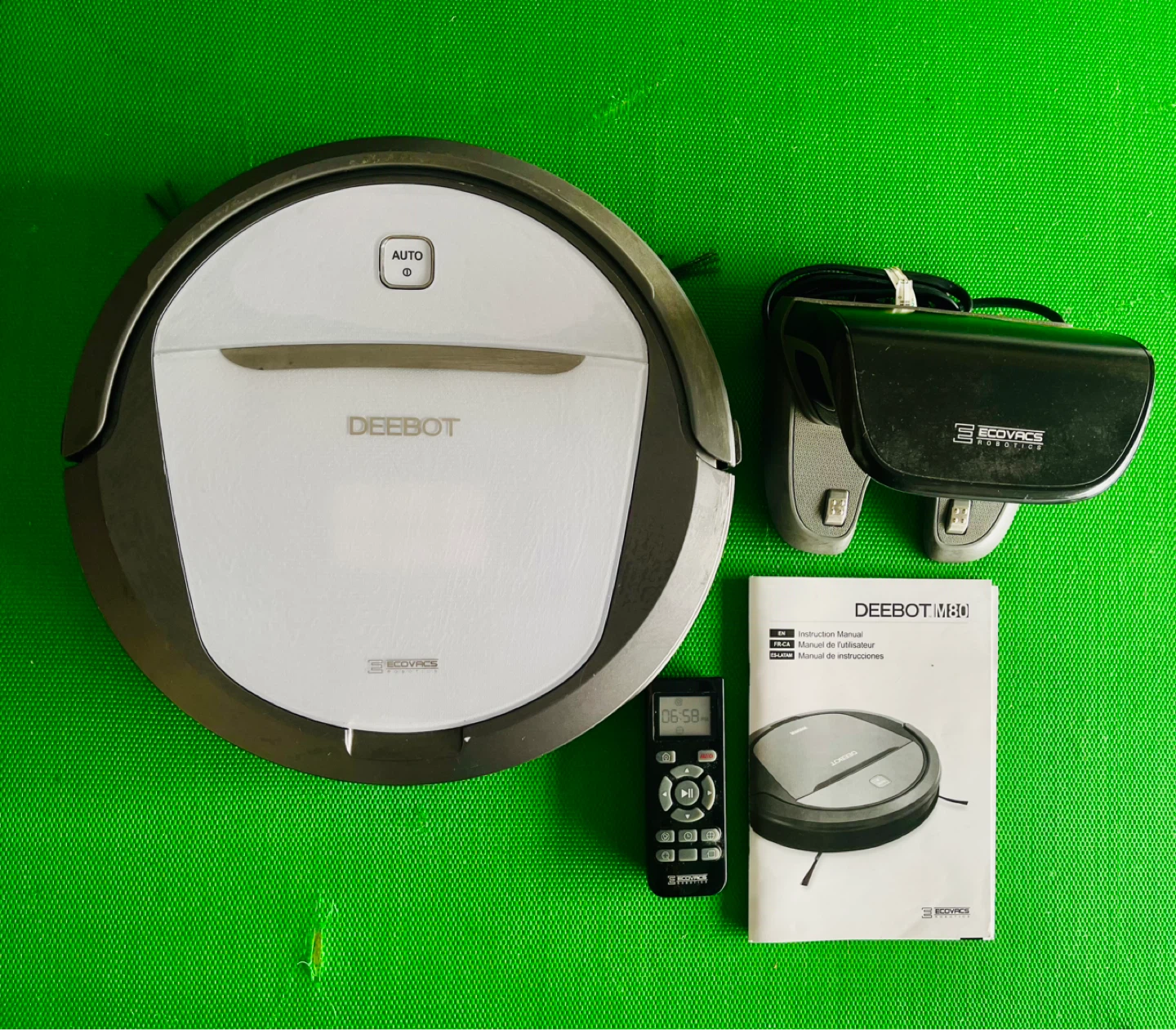 DEEBOT Robotic Vacuum Cleaner with Remote