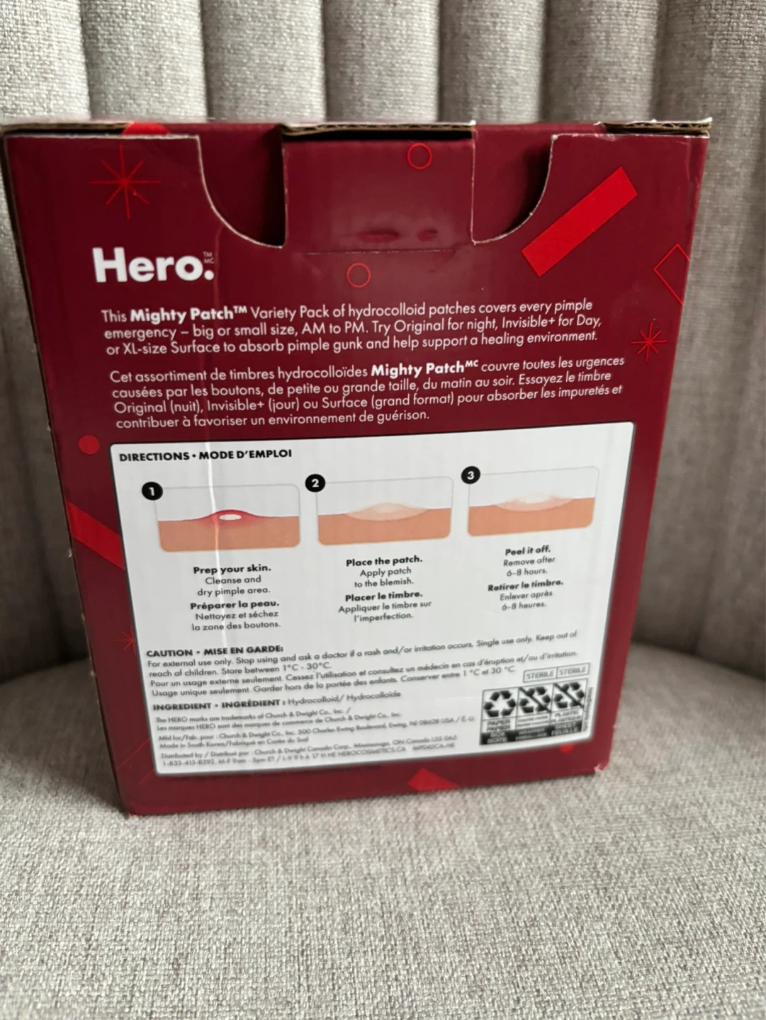 Hero Mighty Patch - Variety Pack Assortment with Cosmetic Bag - photo 2