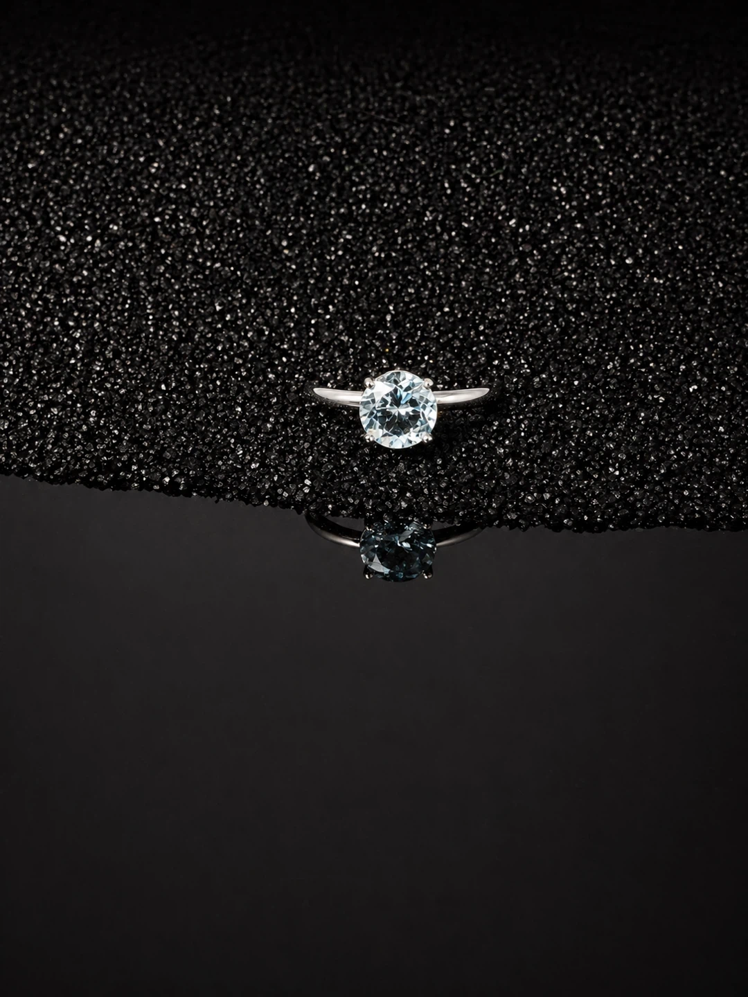 Sky Blue Topaz and Sterling Silver Ring