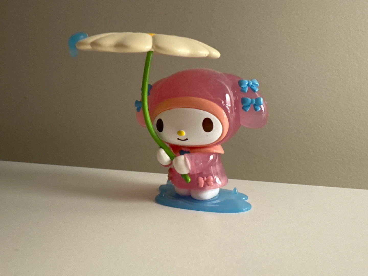 My Melody Flower Umbrella Figurine