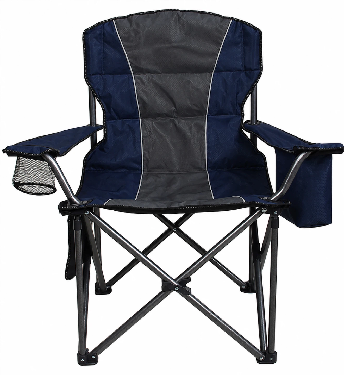Bazik Folding Camp Chair with Cooler