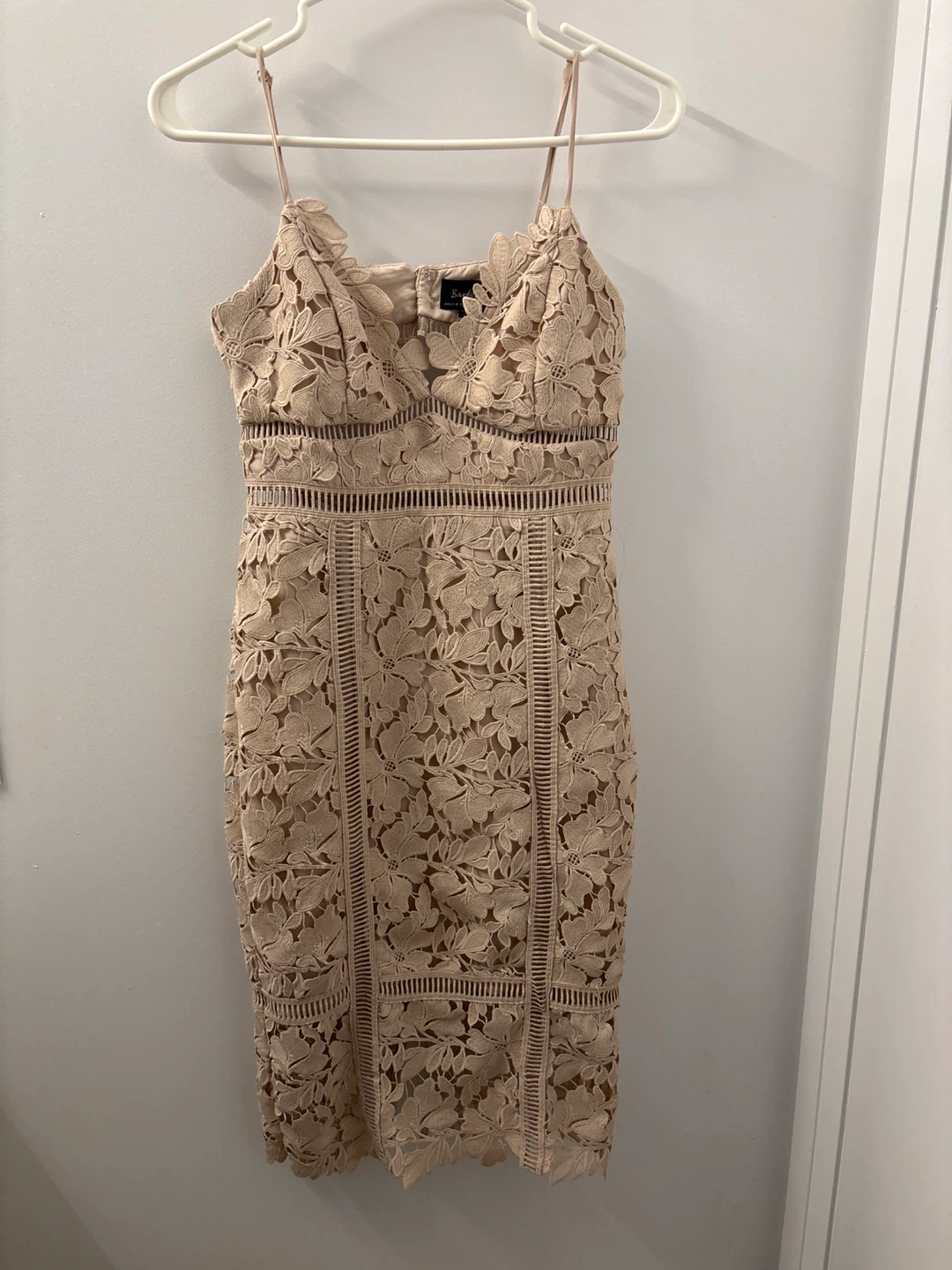 Bardot Lace Midi Dress