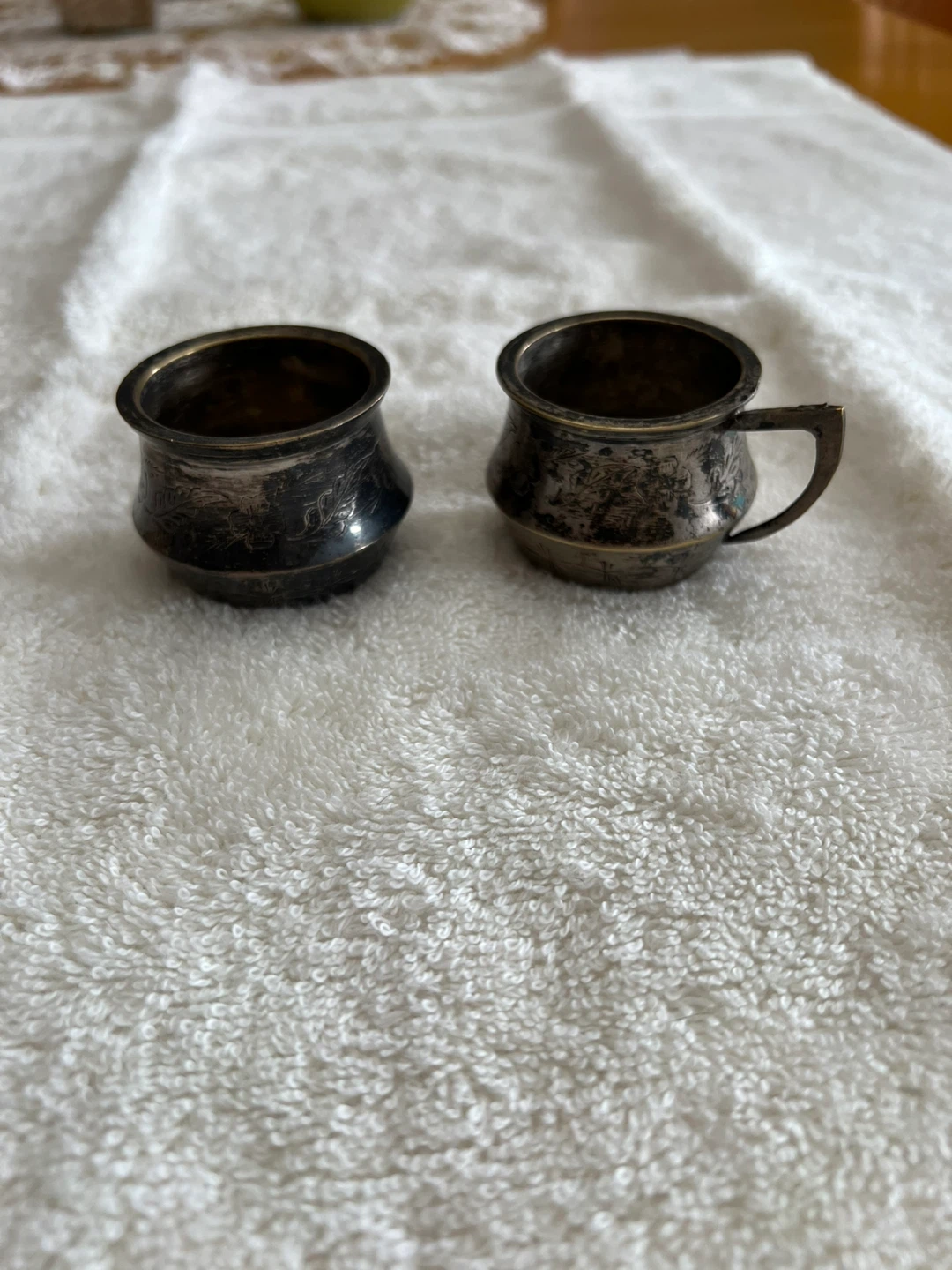 Vintage Silver Plated Sugar/Creamer Bowls