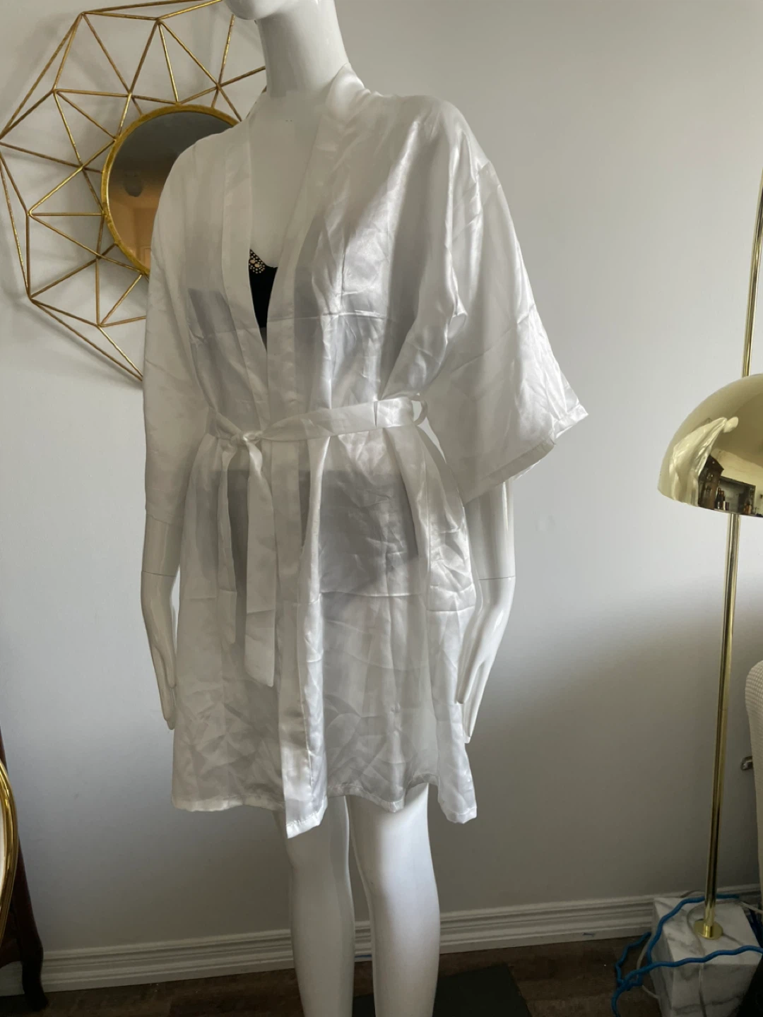 White Bride Robe