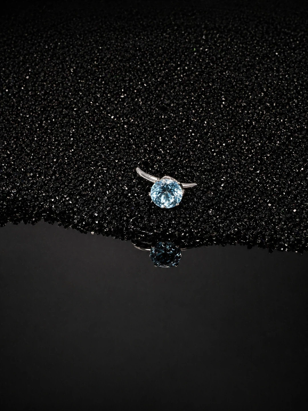 Sky Blue Topaz Gemstone Ring