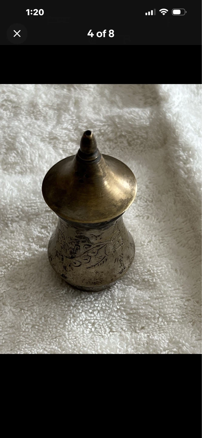 Vintage Silver Plated Salt Shaker - photo 4