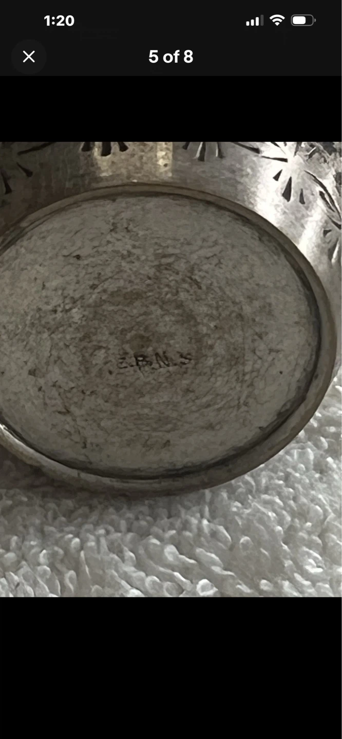 Vintage Silver Plated Salt Shaker - photo 5