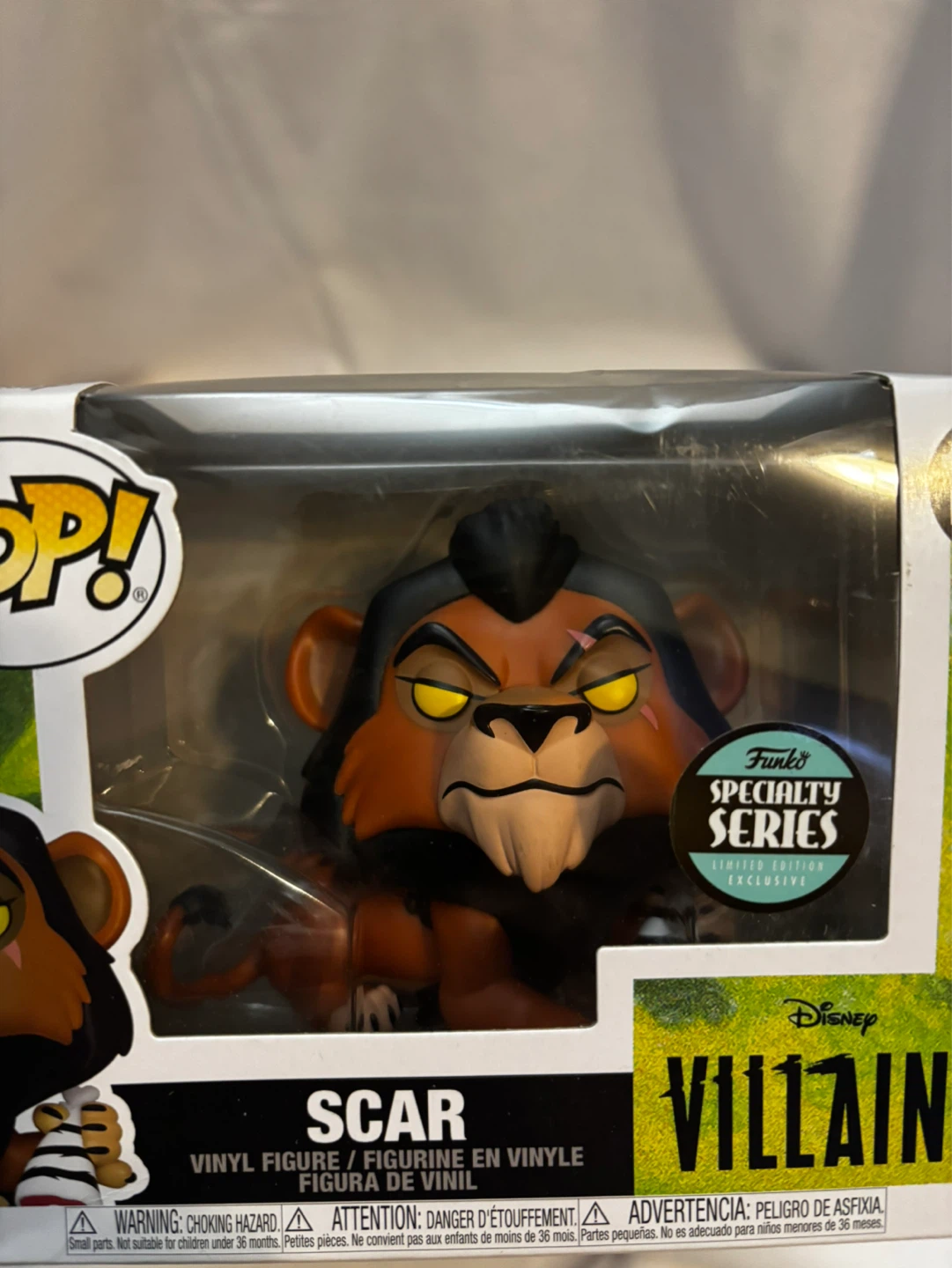 Funko POP! Disney Villains Scar #1144 figure-Specialty Series - photo 2