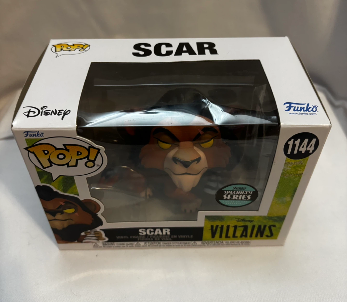 Funko POP! Disney Villains Scar #1144 figure-Specialty Series - photo 3