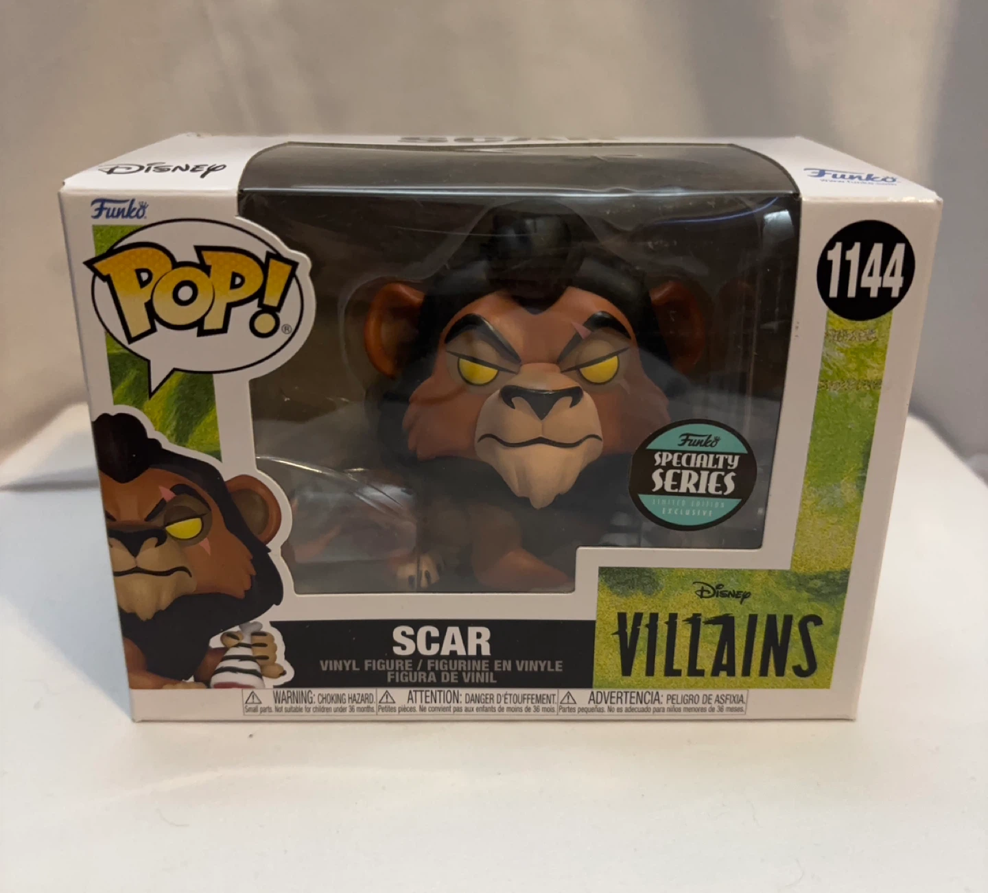 Funko POP! Disney Villains Scar #1144 figure-Specialty Series
