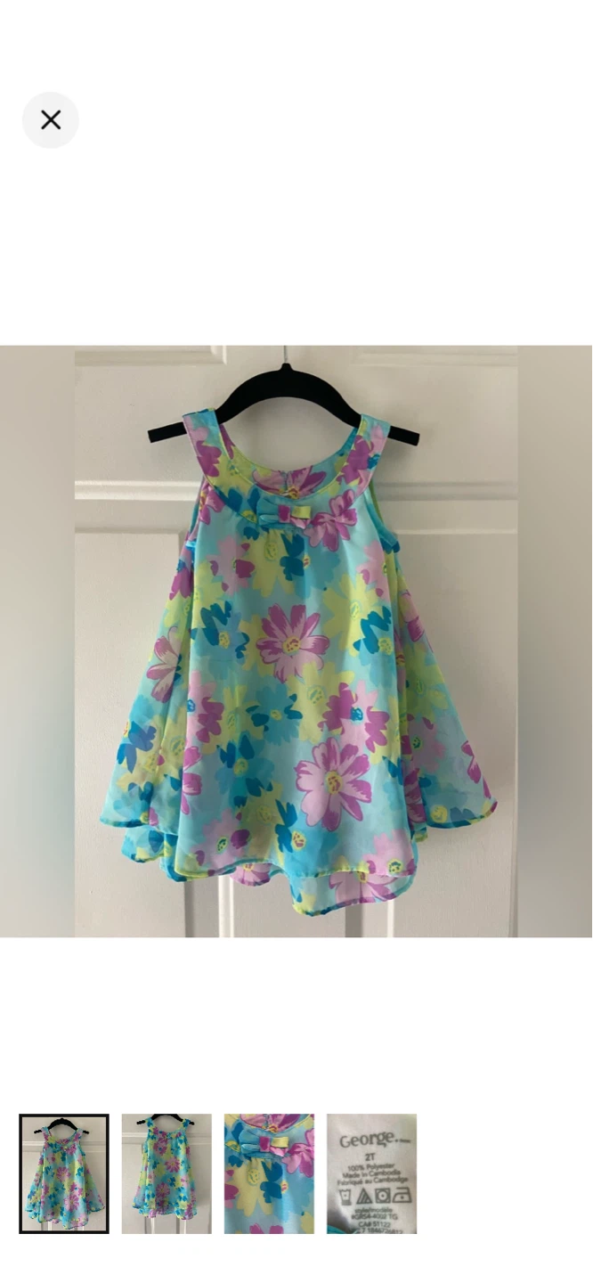 Toddler Girls Dress Bundle (4 Dresses) - photo 4