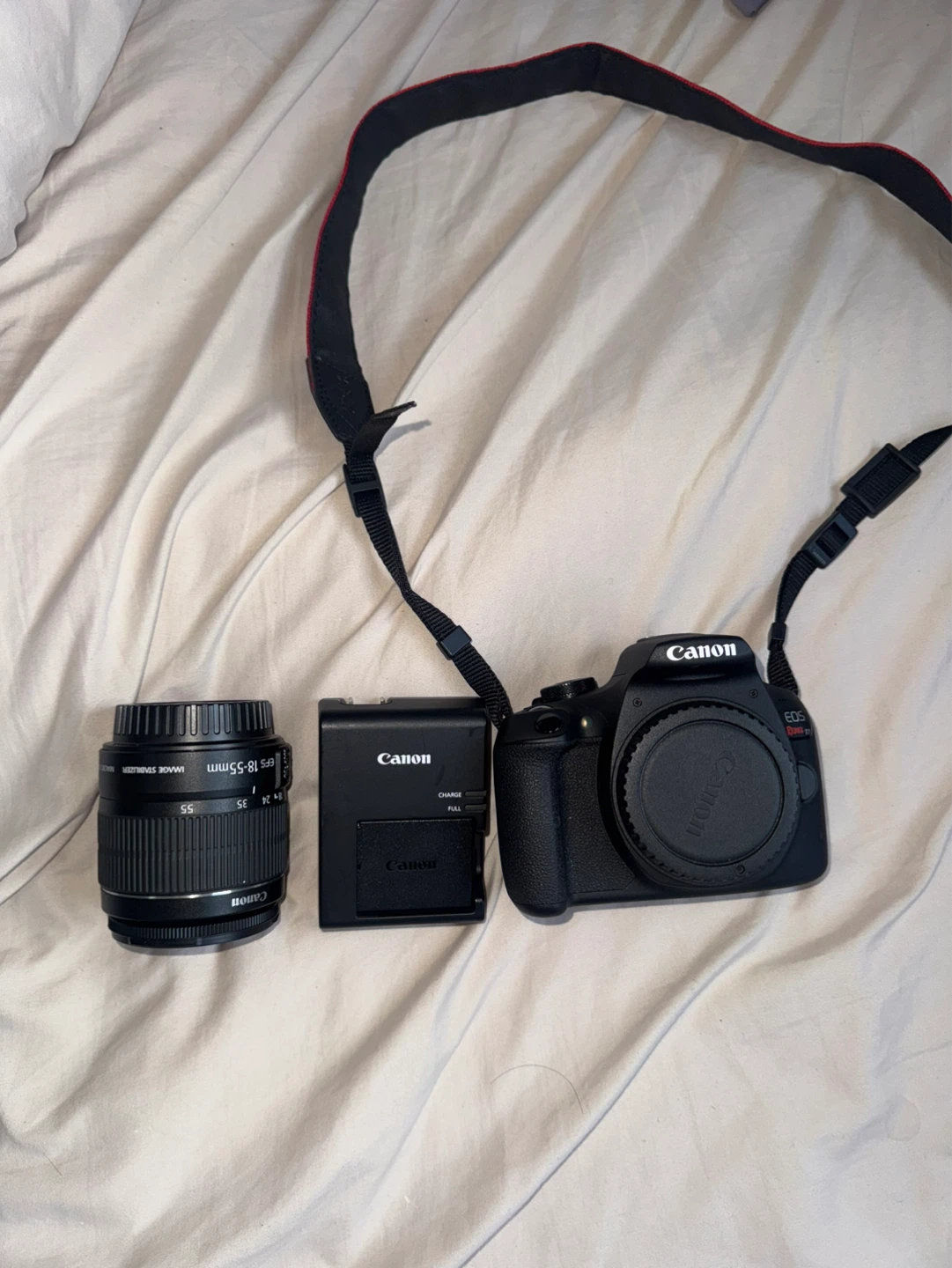 Canon EOS Rebel T7 DSLR Camera with 18-55mm Lens