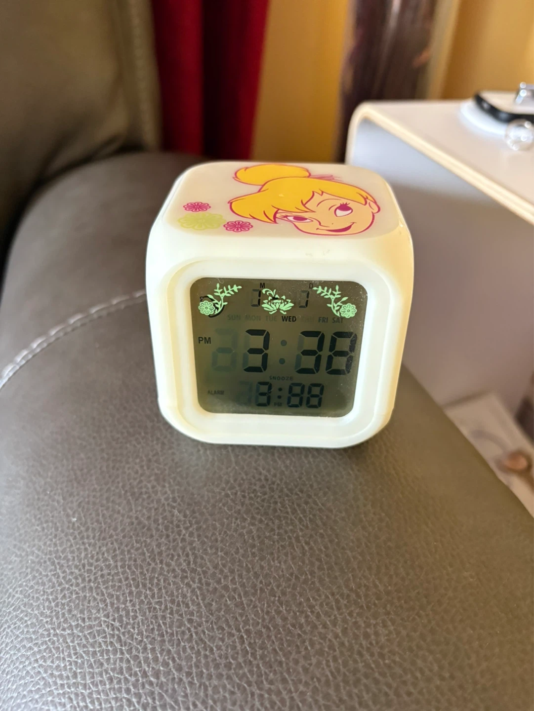 Disney TINKERBELL Alarm CLOCK 🌱 - photo 4