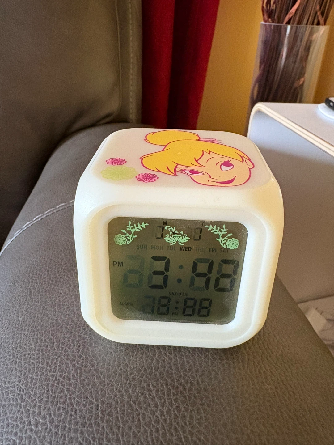 Disney TINKERBELL Alarm CLOCK 🌱
