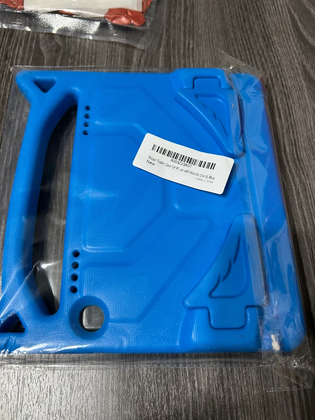 New/Small Size Blue Kid-Proof Tablet Case with Kickstand - photo 4