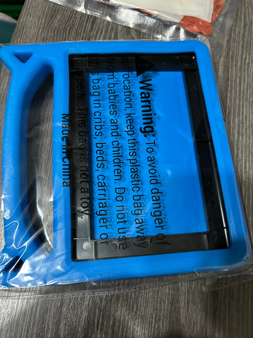 New/Small Size Blue Kid-Proof Tablet Case with Kickstand - photo 3