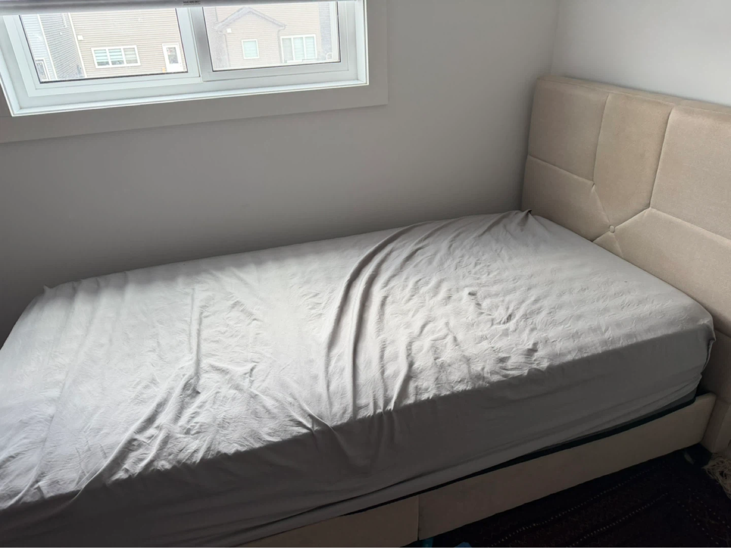 Single Bed Frame with Headboard - photo 4