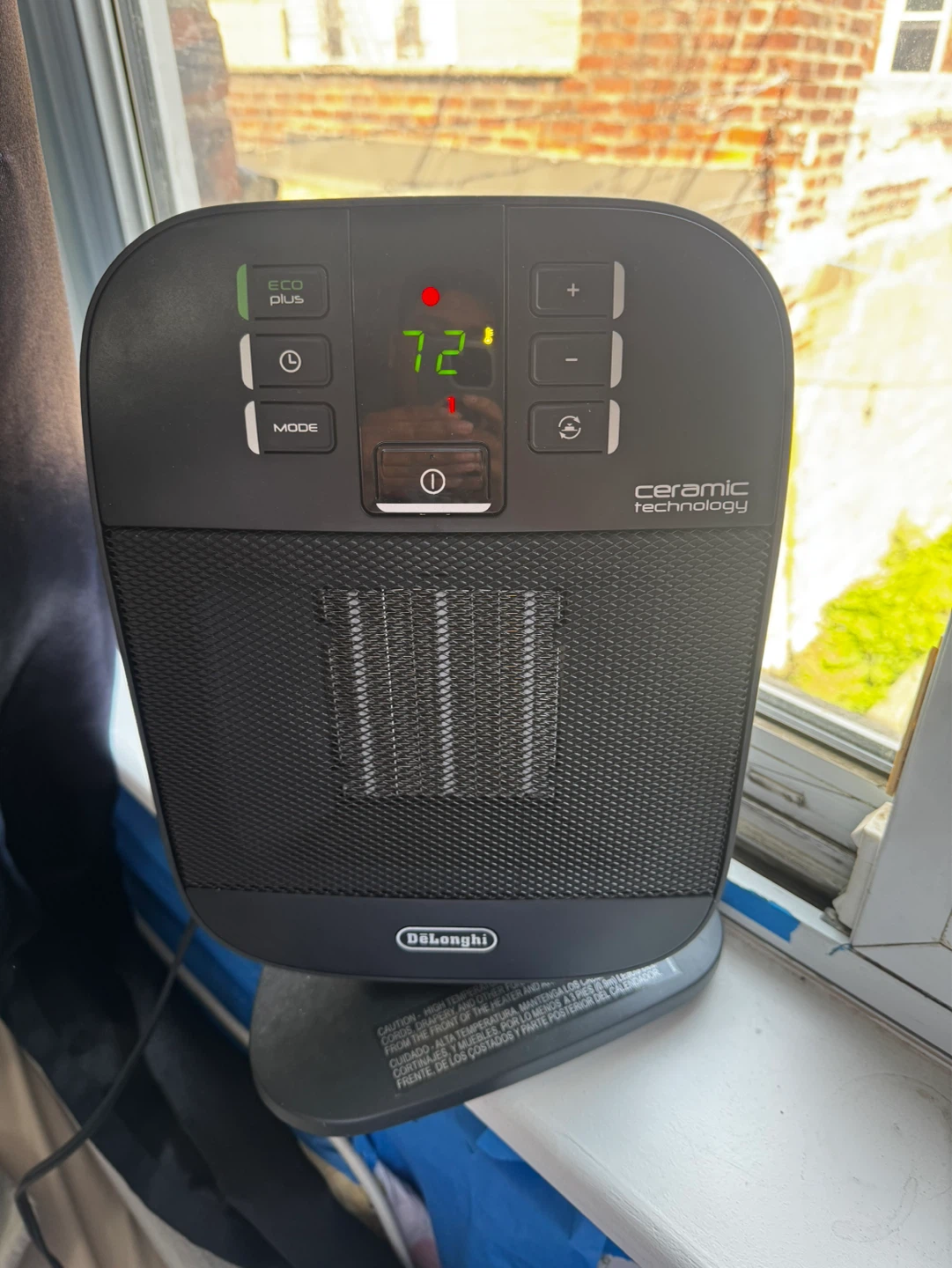DeLonghi Ceramic Technology Portable Heater