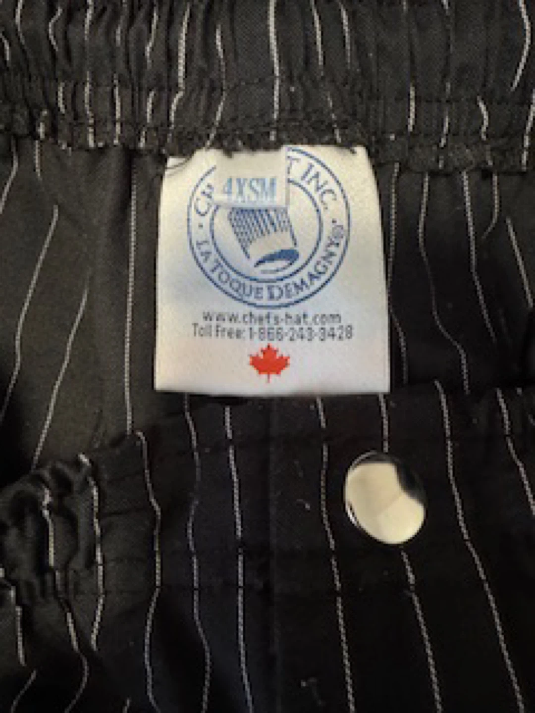 Chef's Uniform Set with George Brown College Jacket - photo 3