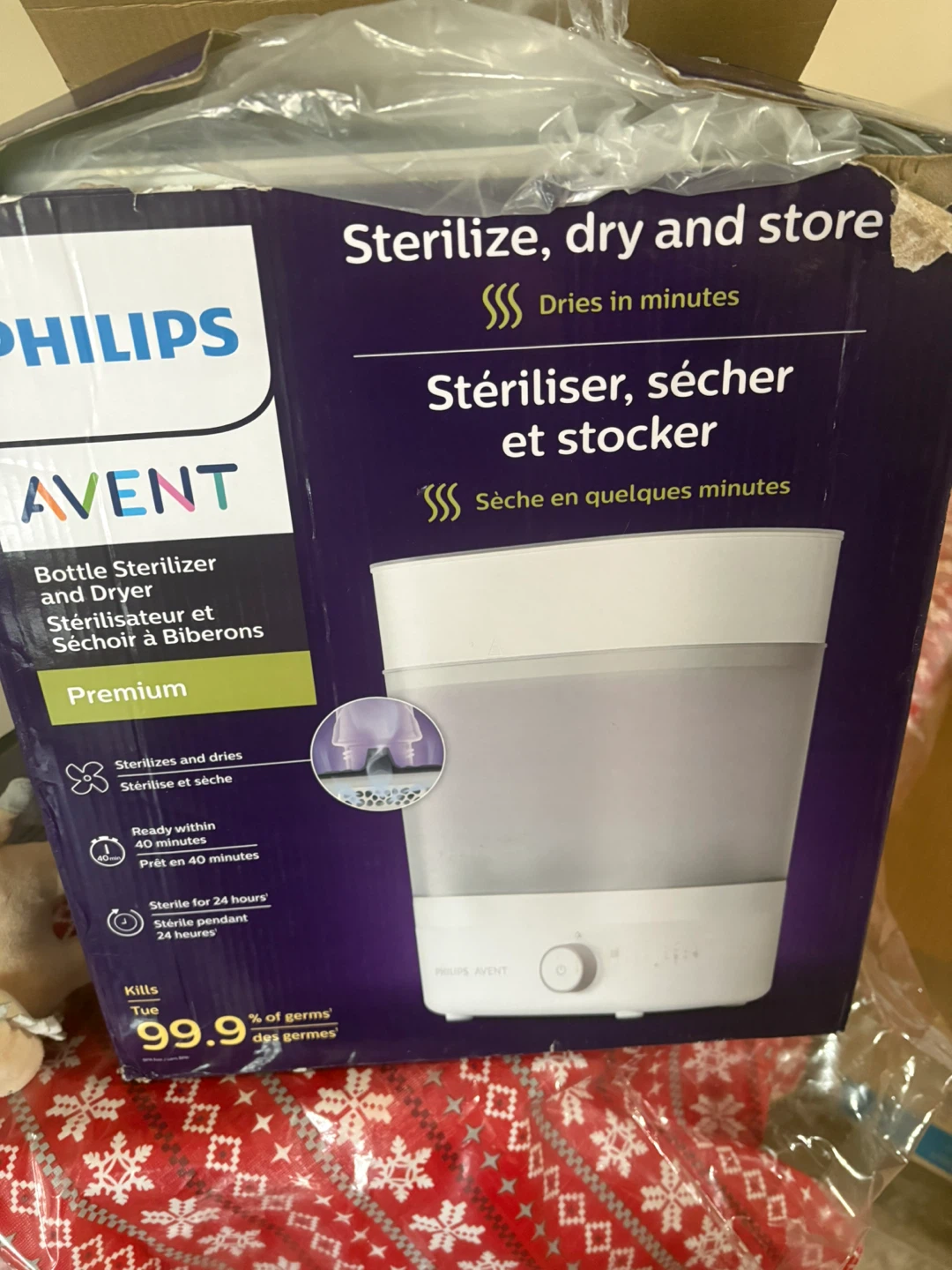 Philips Avent SCF293 Bottle Sterilizer and Dryer