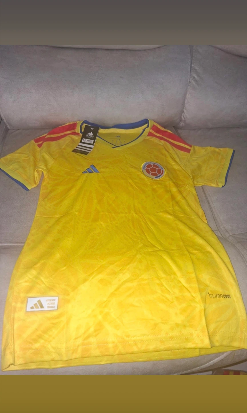 Adidas Colombia National Soccer Jersey - photo 4