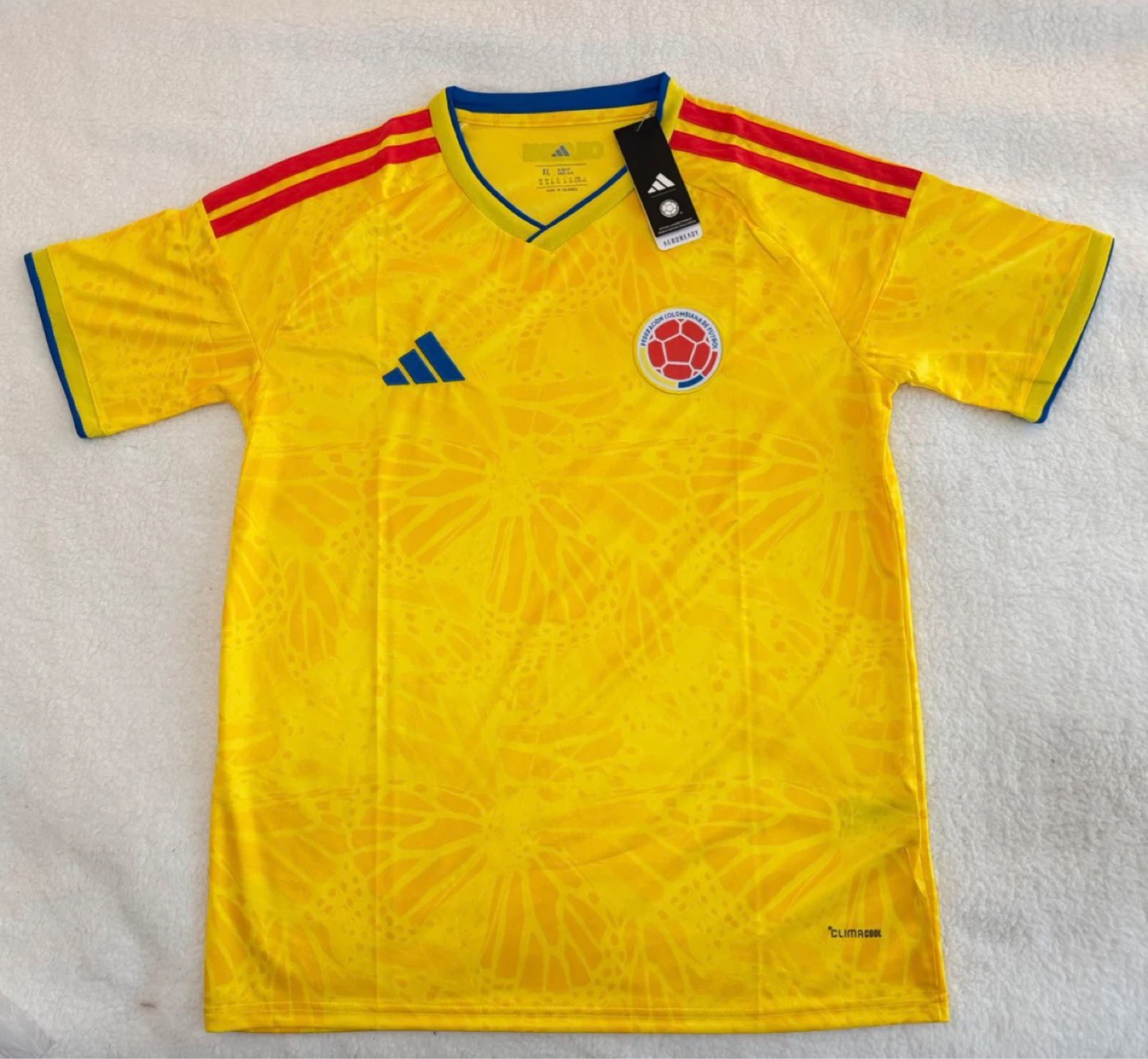 Adidas Colombia National Soccer Jersey - photo 3