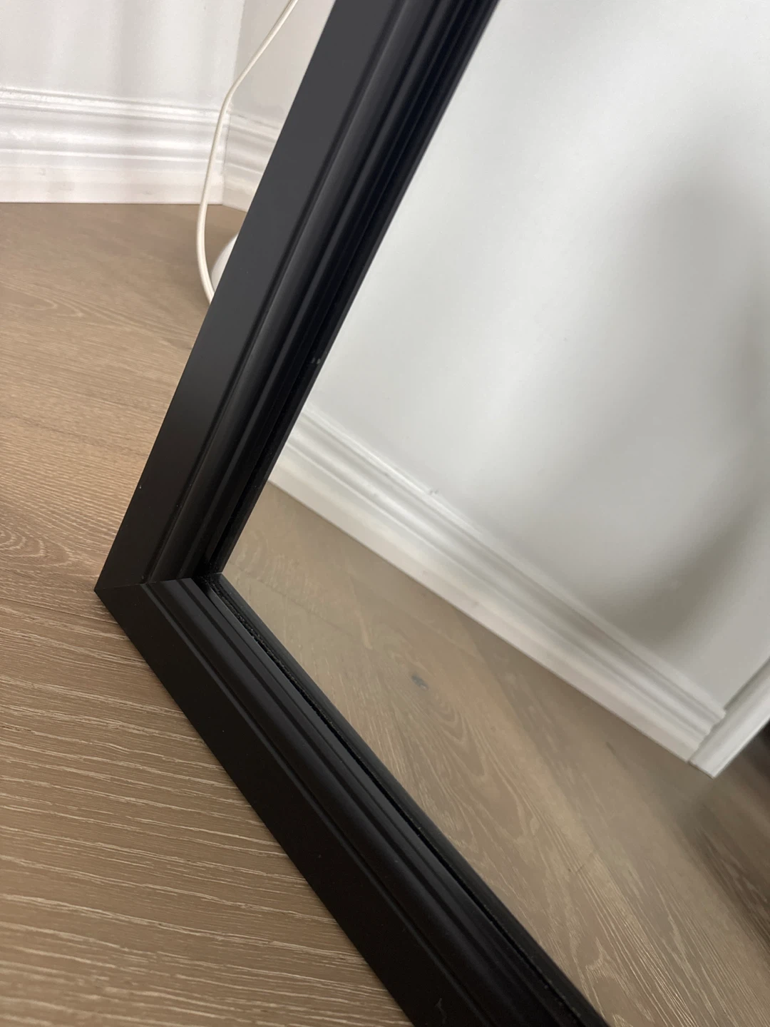 Black Full Length Standing Mirror - photo 4