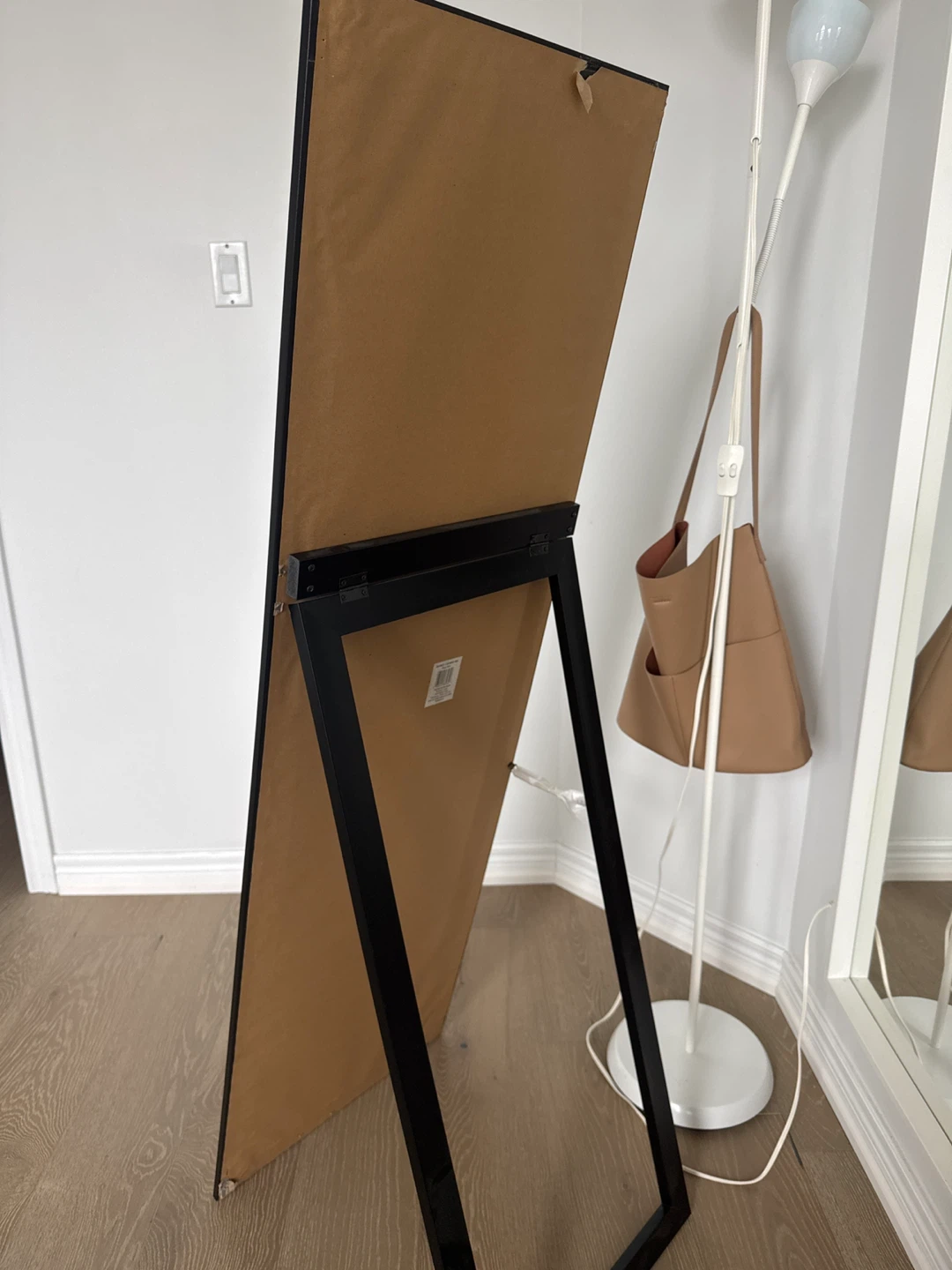 Black Full Length Standing Mirror - photo 5