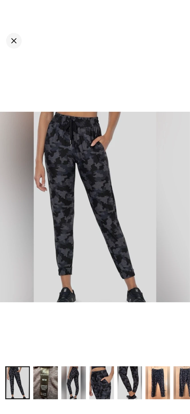 WOMENS MEDIUM TYODAN Camo Jogger Pants